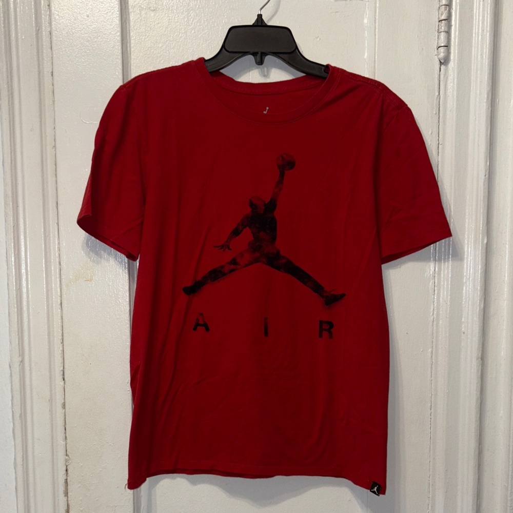 Jordan Red Jumpman Men's T-Shirt